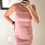 Divided Light pink jean dress. Size 8 Photo 1