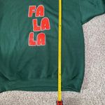 Jerzees  Women's Unisex Green Christmas Pullover Sweater Sweatshirt‎ Size Large Photo 5