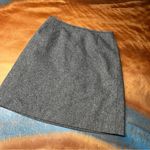 Eddie Bauer Wool Silk blend Tweed brown skirt size 6P Photo 0