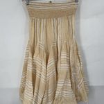 Philosophy Peasant Midi Skirt Women XL Yellow Cream Prairie Cottagecore Bohemian Photo 0