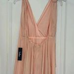NWT Lulus Dance The Night Away Blush Maxi Dress Sz M Pink Size M Photo 5