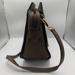 La Terre Chic Taupe PU Leather Shoulder Bag Set w/Matching Wallet Brown Photo 3