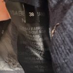 Isabel Marant  Midnight Blue Embellished Sheer Silk Long Sleeve Blouse Size 6 Photo 11