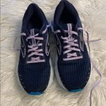 Brooks Women's Glycerin 20 - Dark Blue and Light Purple size 8.5 good condition Photo 2