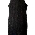 ASOS  black lace sheath sleeveless mini dress size Xsmall/Small New Photo 1