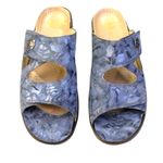Hallux Fidelio Fabia Sandals GUC $223 Size 41 US 10/10.5 S3659 Blue Photo 3