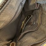 Liz Claiborne Shoulder bag Crossbody Zipper Purse Brown Pebbled Veg Leather Med Photo 5