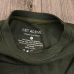Set Active  ribbed cropped baby tee Photo 3