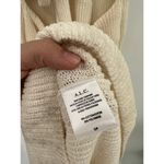 ALC Frank A.L.C. Ivory Knit Caleb Dress Cross-back Tie Midi Size S Photo 8