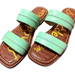 Sam Edelman  Haydee Tiffany Green Sandals Photo 0