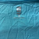 Ideology  Womens Shirt‎ M Blue Relaxed Fit Short Sleeve Activewear Top NWT Photo 4