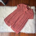 Y2K Orange Rust Cardigan Sweater Shrug Size M Photo 2