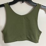 Victoria's Secret Olive Green Med Triangle Wide Strap Swim Top Beach VS Ultimate Photo 7