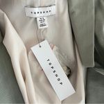 Topshop NWT  Blazer Single Breast Long Sleeve Mint Lined Size  US 4 Photo 4