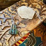 Abalone Shell Claw Sterling Silver Necklace Boho Green Photo 1