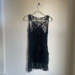 Unif  Jane Birkin Black Macrame Dress Photo 1
