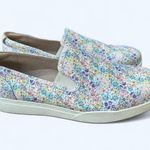 ABEO Ayla Encore Slip On Sneakers Women's Floral 8.5 Excellent Summer Feminine Purple Photo 0