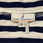 Jude Connally Small Striped Jude Cloth Ella Dress Stretch Preppy Work Casual Blue Photo 2