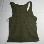 Olivia Rae  Sage Green Ribbed‎ Tank Top Size S Photo 4
