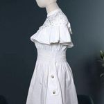 Self Portrait Women's Self-Portrait Hudson Mini Dress (White US2) Photo 3