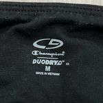 Champion  Duo Dry  Black and Gray Cropped Leggings Photo 3