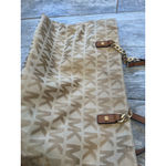 Michael Kors Jet Set Item Tote Luggage Bag Handbag Purse Leather Gold Chain AOP Photo 7