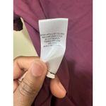 MedCouture Insight XS Wine Scrub Top V Neck Short Sleeve Pockets Women's Photo 6