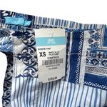 J. McLaughlin  Eugene Pant in White Blue Palm Park |  XS NWT Photo 5