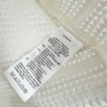 Madewell  Crochet Knit Cutaway Tank Cropped Lighthouse Cotton Blend Cream M NWT Photo 11