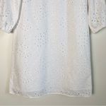 Preston & York Joanne Eyelet Above the Knee Dress A-Line White Sz 8 NWT Photo 4