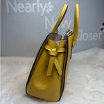 Kate Spade  Knott Medium Pebble Leather Satchel Morning Yellow Photo 2