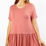 Ash MEL RUFFLE SHORT SLEEVE TEE -  ROSE Photo 0