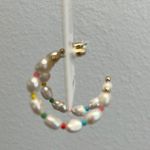 Camila Coelho  | Multicolor Freshwater Pearl Earrings Photo 3