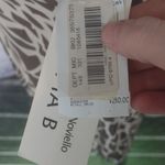 Chetta B  vintage giraffe silk dress size 4 Photo 4