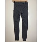Lululemon  Speed Up‎ Tights 28" Brushed Full-On Luxtreme Heathered Black Size 6 Photo 6