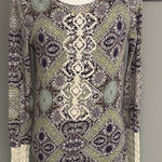 Sundance  Boho Bohemian crochet sweater knit long sleeve womens top size XS Photo 0