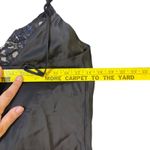 Just Fab Black Lace Trim V Neck Cami Tank Top Womens XL Polyester Photo 6