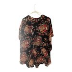 Emory park Black Floral kimono Photo 1