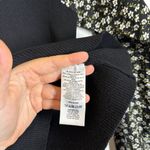 Anthropologie Woven Ruffle Sleeve Sweater Size Medium Photo 10