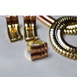 Source Unknown NWOT 4pc Set Renfest Cosplay Gothic Gold/Silver/Pink Rainbow Metal Necklace Set Photo 1