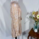 House of Harlow  1960 Floral Prairie Ruffle Tassel Mini Dress | Size Large 💛 Photo 3