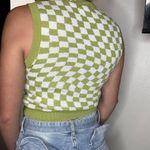 Wild Fable checkered vest fall y2k green XS Photo 5