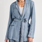 Splendid NWT Stella Chambray Blazer XS Oversized Photo 1