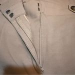 Ann Taylor Womens Pants Tan Cinched Belted Waist Tapered Ankle Leg Size 12 Photo 8