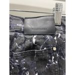Balenciaga Mid-Rise Skinny Leg Jeans Abstract Print Sz 42 Photo 7