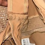 Grey Lab Embellished Tan Turtleneck Mesh Bodysuit(Size Medium) Photo 9