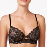 Calvin Klein Brand New  Women's Size 40B Black Unlined Full Coverage Bra Photo 0