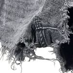 Levi's 501 Shorts Distressed Cutout Button Fly Rigid Black Women’s Size 28 Photo 5