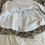 Y2K Snake Print Plunge Neckline Gray Animal Pattern Mini Dress Size Medium Tan Photo 6