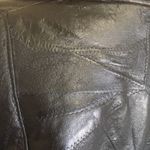 Leather Jacket woman’s patchwork soft vintage design funky Photo 6